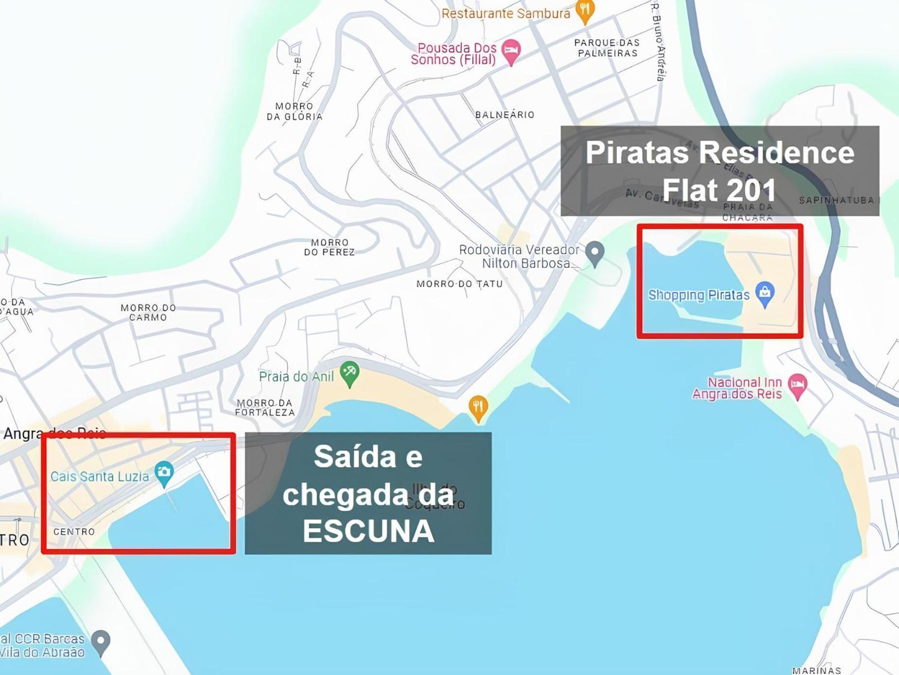 Shopping Piratas, Vista Para O Mar, Estacionamento Ангра-дус-Рейс Экстерьер фото